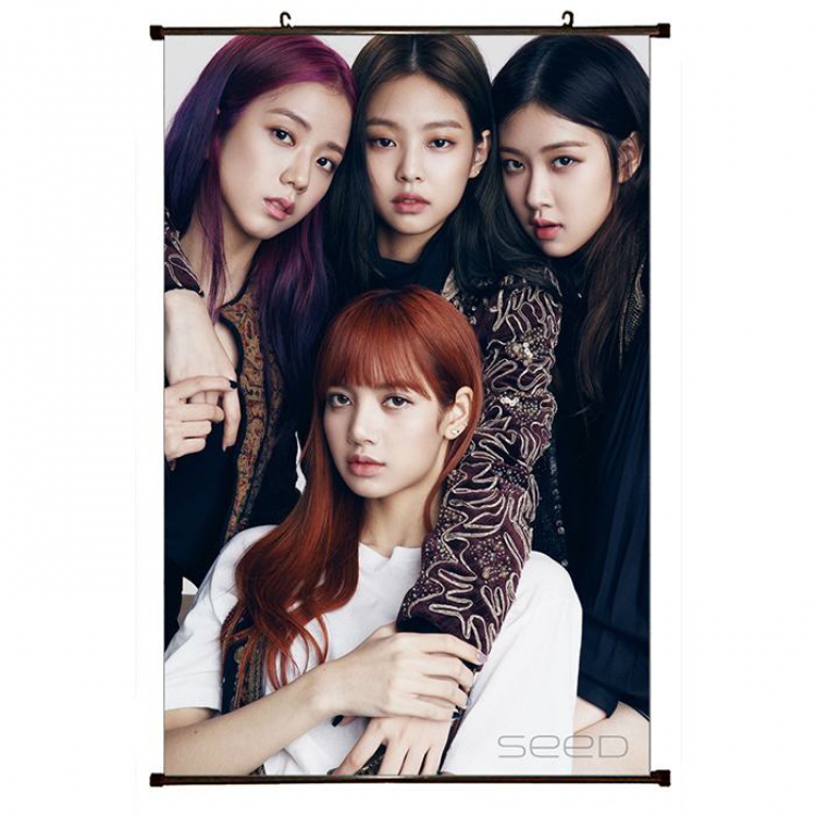 BLACKPINK Plastic pole cloth painting Wall Scroll 60X90CM preorder 3 days BP-253 NO FILLING