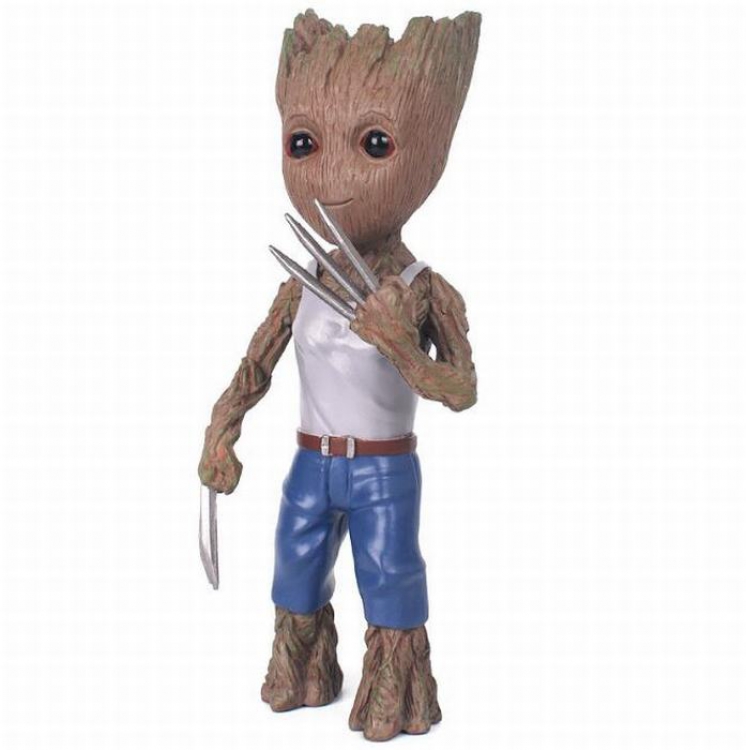 The Avengers Groot Cosplay Boxed Figure Decoration 20X20X14CM