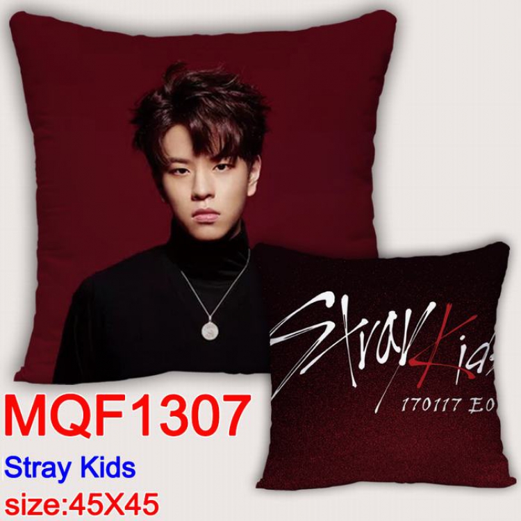 Stray Kids Double-sided full color Pillow Cushion 45X45CM MQF1307