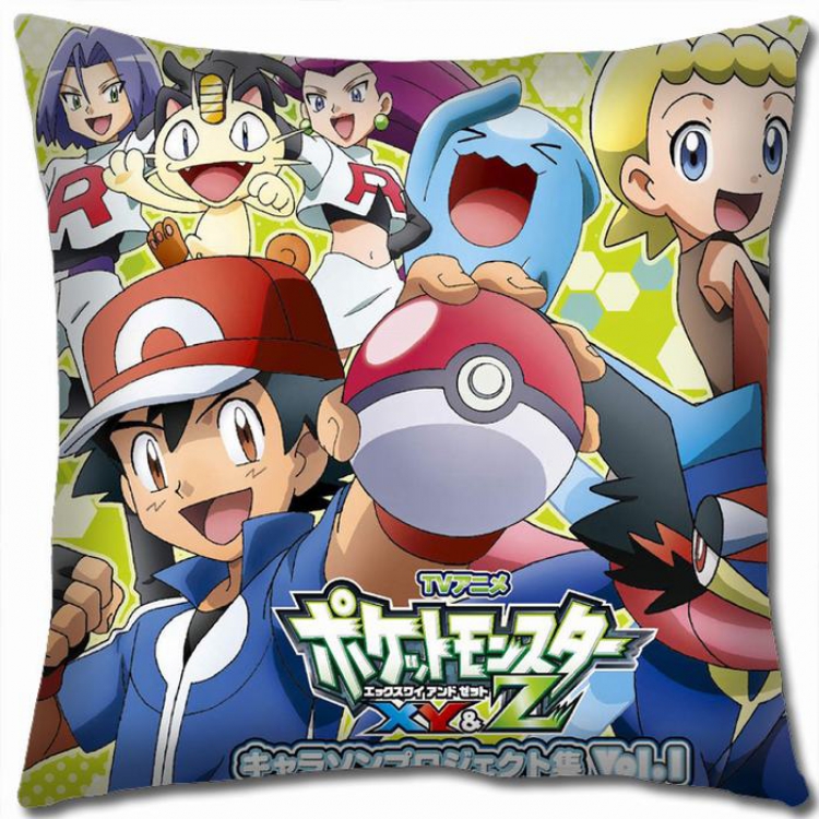 Pokemon Double-sided full color Pillow Cushion 45X45CM B1-100 NO FILLING