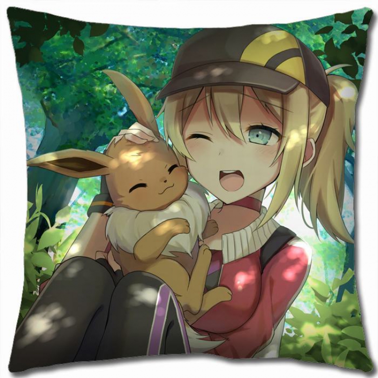 Pokemon Double-sided full color Pillow Cushion 45X45CM B1-154 NO FILLING