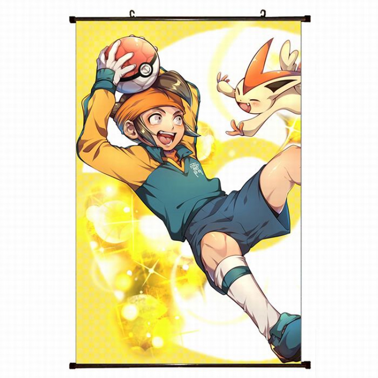 Pokemon Plastic pole cloth painting Wall Scroll 60X90CM preorder 3 days B1-50 NO FILLING