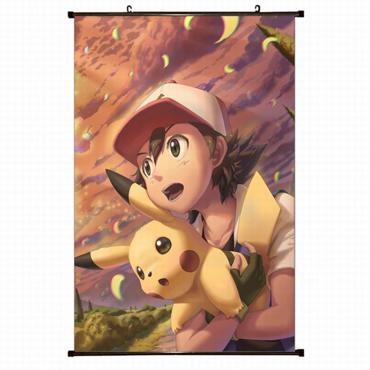 Pokemon Plastic pole cloth painting Wall Scroll 60X90CM preorder 3 days B1-70 NO FILLING