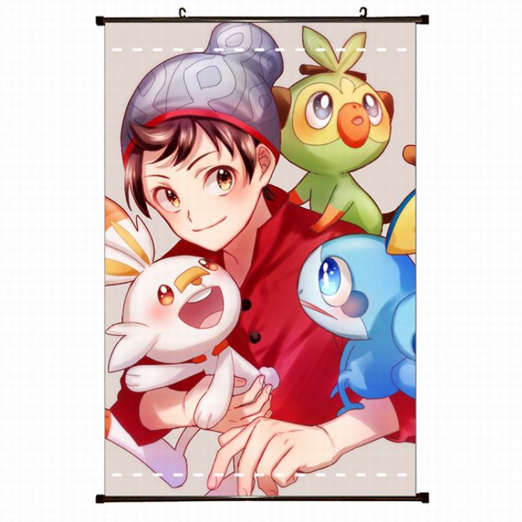 Pokemon Plastic pole cloth painting Wall Scroll 60X90CM preorder 3 days B1-89 NO FILLING