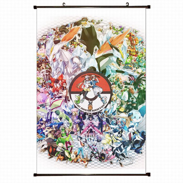 Pokemon Plastic pole cloth painting Wall Scroll 60X90CM preorder 3 days B1-136 NO FILLING