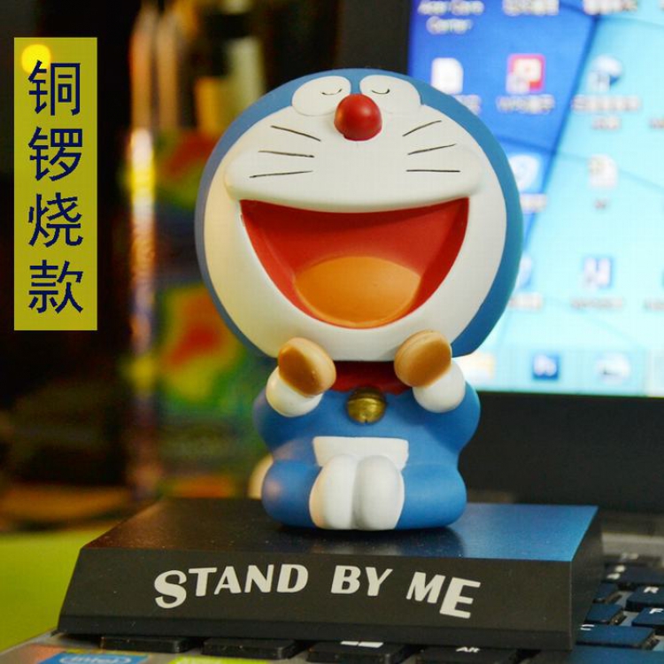 Doraemon Q version Shake head Boxed Figure Decoration 10CM Style A