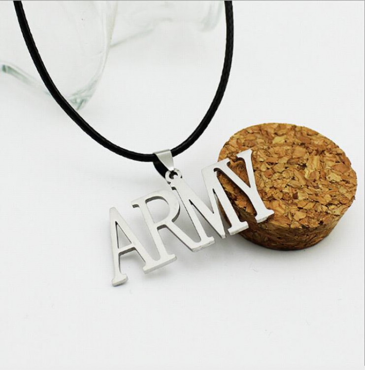 BTS Leather rope necklace price for 3 pcs