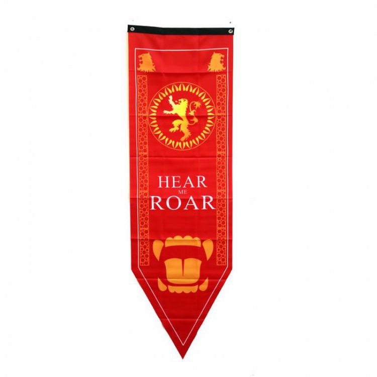 Game of Thrones Cloth Hanging flag Bunting Big flag banner 48X150CM