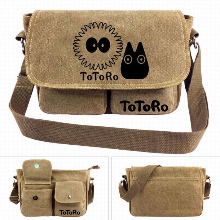 TOTORO Canvas Shoulder Satchel Bag Handbag