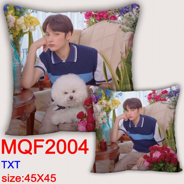 TXT Double-sided full color Pillow Cushion 45X45CM MQF2004