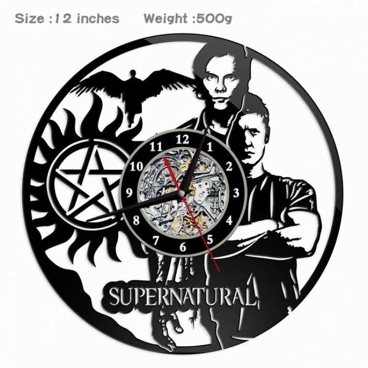 Supernatural Creative painting wall clocks and clocks PVC material No battery