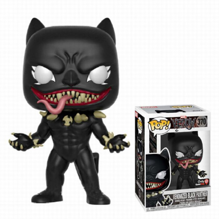 The Avengers Funko POP 370 Venom Thanos Boxed Figure Decoration 10CM