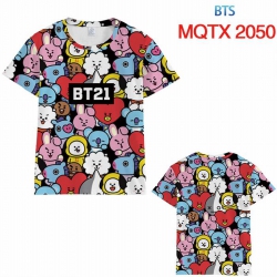 BTS BT21 Full color printed sh...