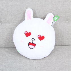 Kani rabbit lush pillow cushio...