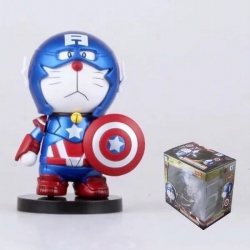 Doraemon COS Captain America B...