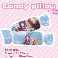 Cartoon anime Plush candy pill...