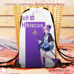 Cartoon anime Canvas backpack ...