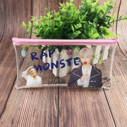 BTS Transparent pencil case st...