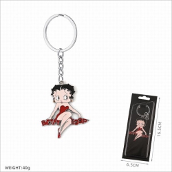 Betty Boop Keychain pendant