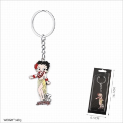 Betty Boop Keychain pendant