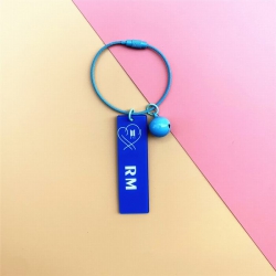 BTS Acrylic with bell Keychain...