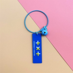 TXT Acrylic with bell Keychain...