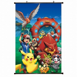 Pokemon Plastic pole cloth pai...