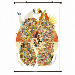 Pokemon Plastic pole cloth pai...