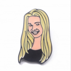 Friends Alloy brooch badge pin...