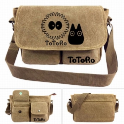 TOTORO Canvas Shoulder Satchel...