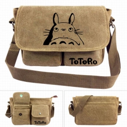 TOTORO Canvas Shoulder Satchel...