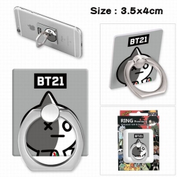 BTS BT21 Ring holder for mobil...