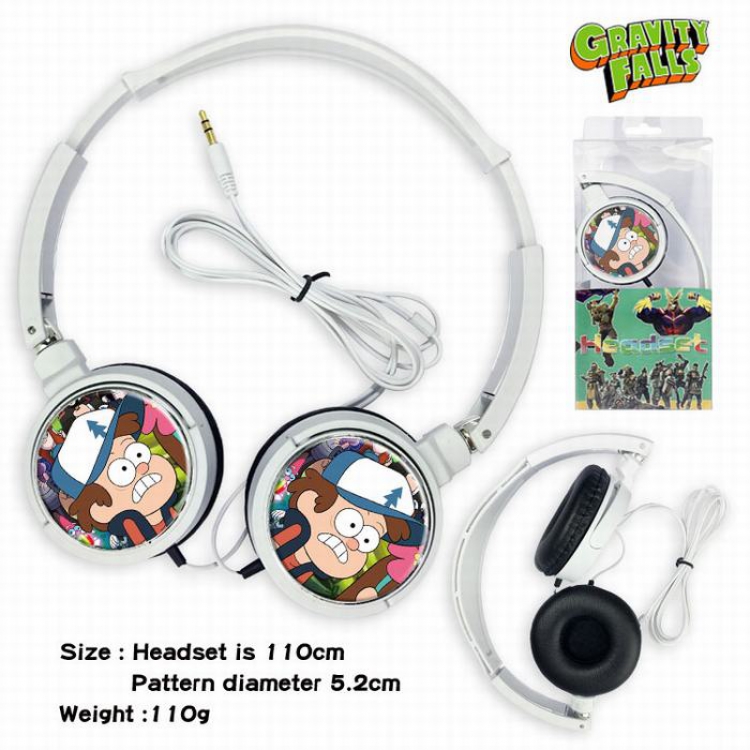 Gravity Falls Headset Head-mounted Earphone Headphone 110G