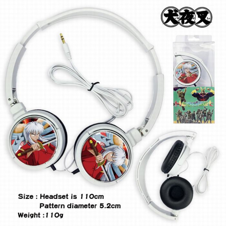 Inuyasha Headset Head-mounted Earphone Headphone 110G