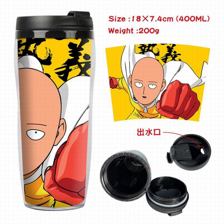 One Punch Man Starbucks Leakproof Insulation cup Kettle 7.4X18CM 400ML