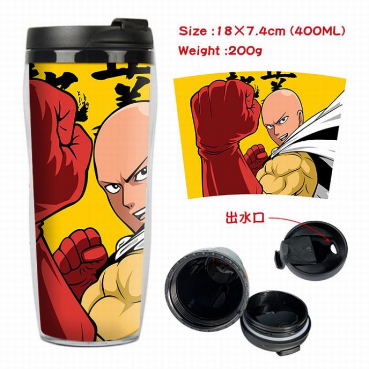One Punch Man Starbucks Leakproof Insulation cup Kettle 7.4X18CM 400ML