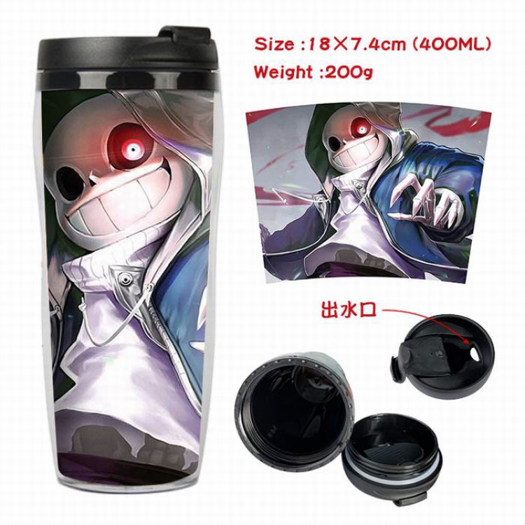 Undertale Starbucks Leakproof Insulation cup Kettle 7.4X18CM 400ML