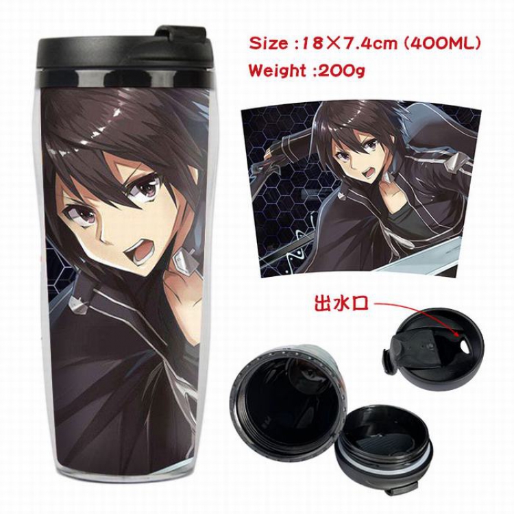 Sword Art Online Starbucks Leakproof Insulation cup Kettle 7.4X18CM 400ML