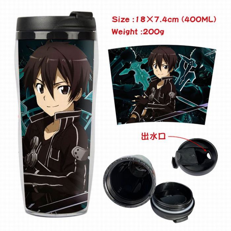 Sword Art Online Starbucks Leakproof Insulation cup Kettle 7.4X18CM 400ML