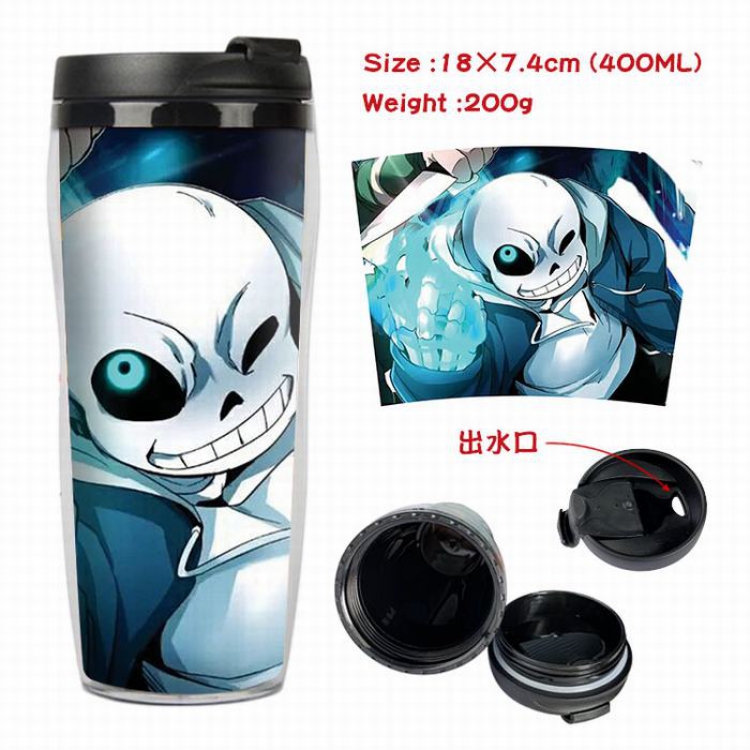 Undertale Starbucks Leakproof Insulation cup Kettle 7.4X18CM 400ML