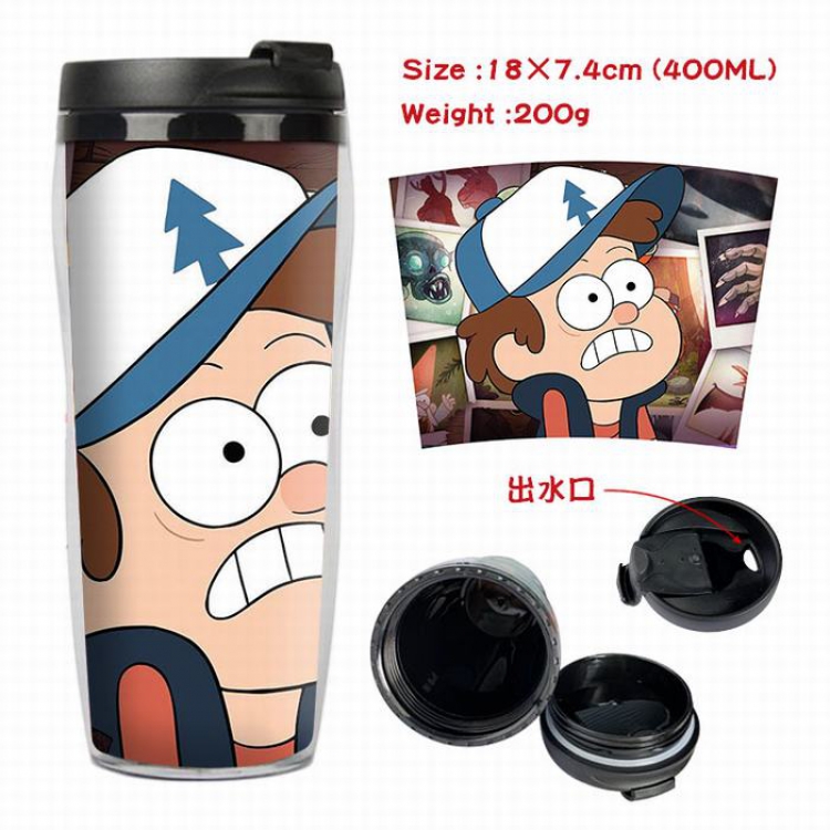 Gravity Falls Starbucks Leakproof Insulation cup Kettle 7.4X18CM 400ML