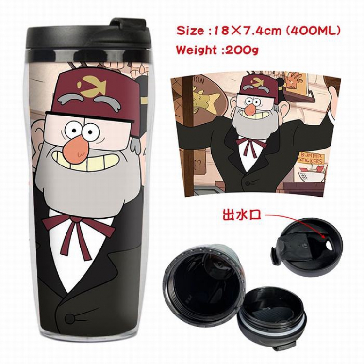 Gravity Falls Starbucks Leakproof Insulation cup Kettle 7.4X18CM 400ML