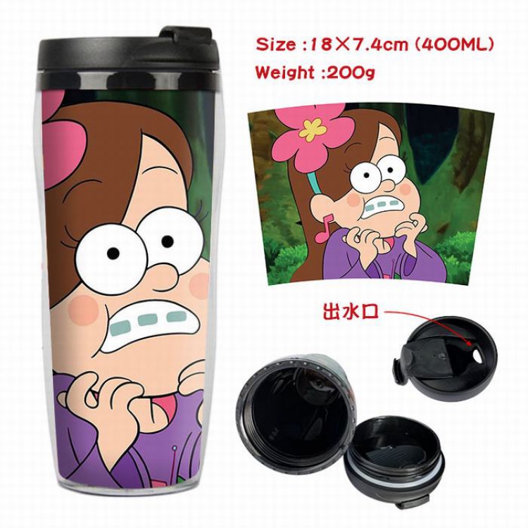 Gravity Falls Starbucks Leakproof Insulation cup Kettle 7.4X18CM 400ML