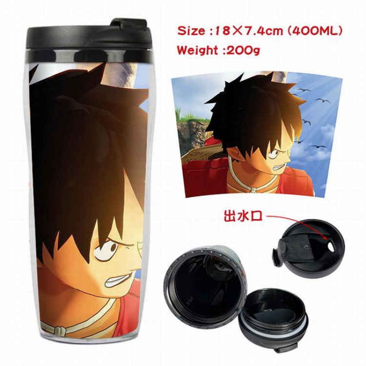 One Piece Starbucks Leakproof Insulation cup Kettle 7.4X18CM 400ML