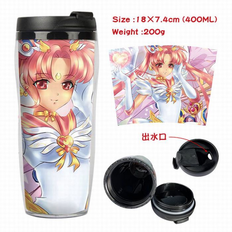 Sailormoon Starbucks Leakproof Insulation cup Kettle 7.4X18CM 400ML
