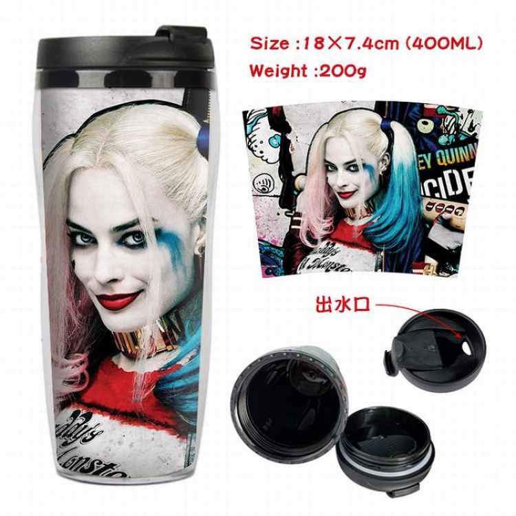 Suicide Squad Starbucks Leakproof Insulation cup Kettle 7.4X18CM 400ML