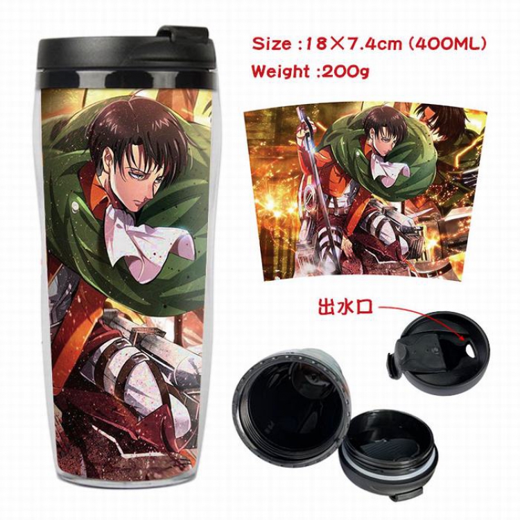 Shingeki no Kyojin Starbucks Leakproof Insulation cup Kettle 7.4X18CM 400ML