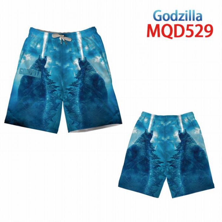 Godzilla Beach pants M L XL XXL XXXL MQD529