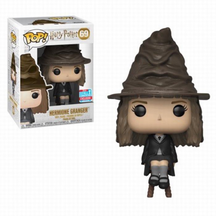 Harry Potter funko pop69  Hermione  Boxed Figure Decoration  10CM 0.14KG