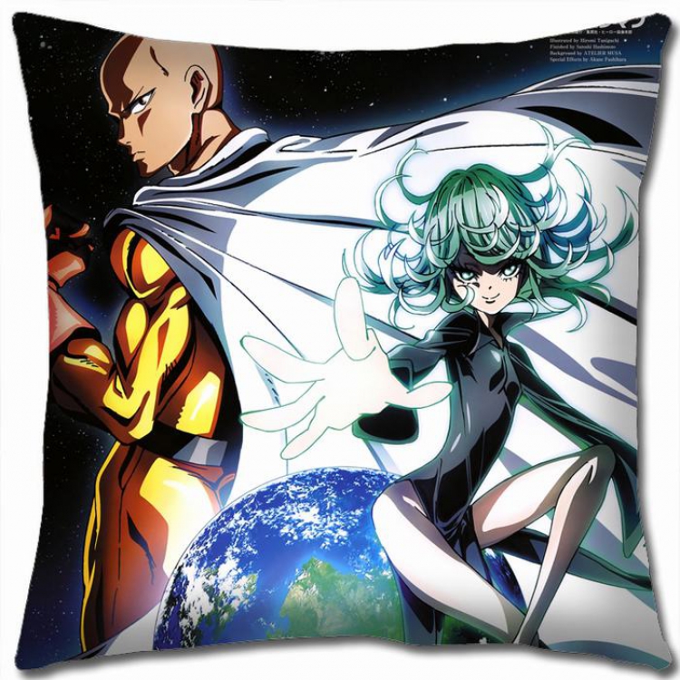 One Punch Man Y3-42  full color Pillow Cushion 45X45CM NO FILLING